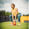 HANTEL THORN FIT CAST-IRON WITH COATING KETTLEBELL 12KG